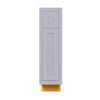 Light Gray Inset Shaker Base Cabinet - Single Drawer/Door 9", 12", 15", 18" & 21" - RTA Wholesalers