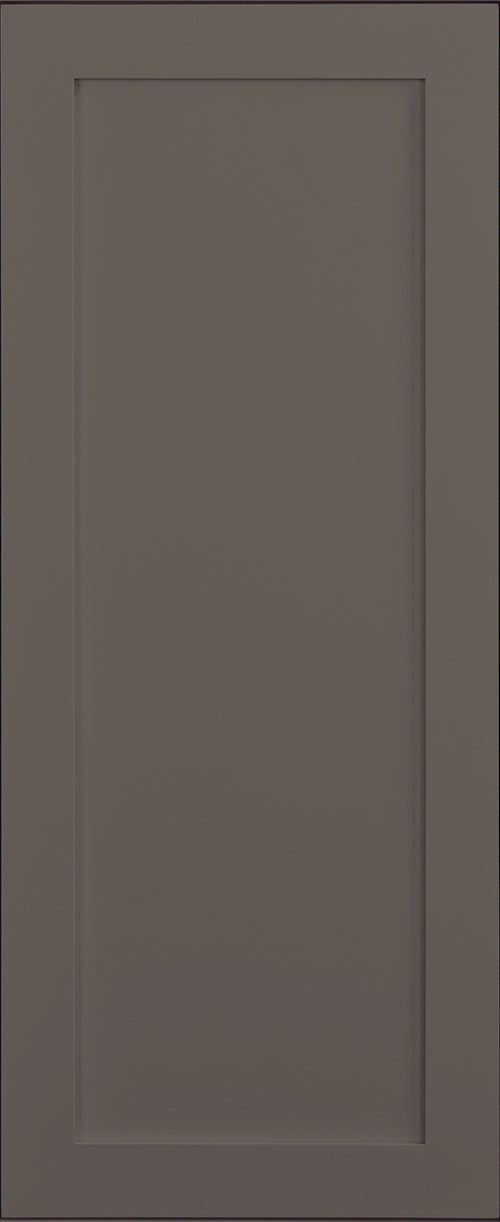 False Door Panel Dark Gray Inset Shaker Decorative Style - RTA Wholesalers