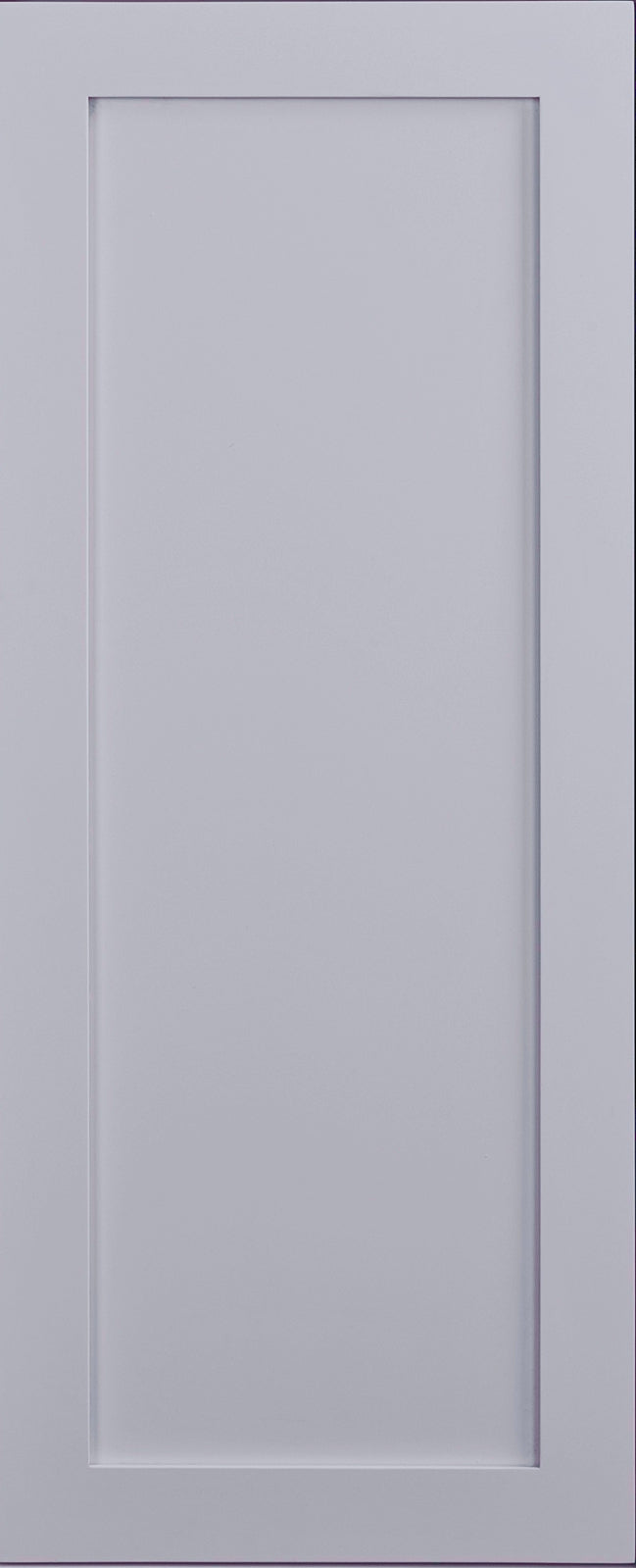 False Door Panel Light Gray Inset Shaker Decorative Style - RTA Wholesalers