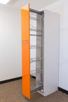 Pull Out Unit 12" Wide for Tall Pantry Modern Euro Slab Cabinet - RTA Wholesalers