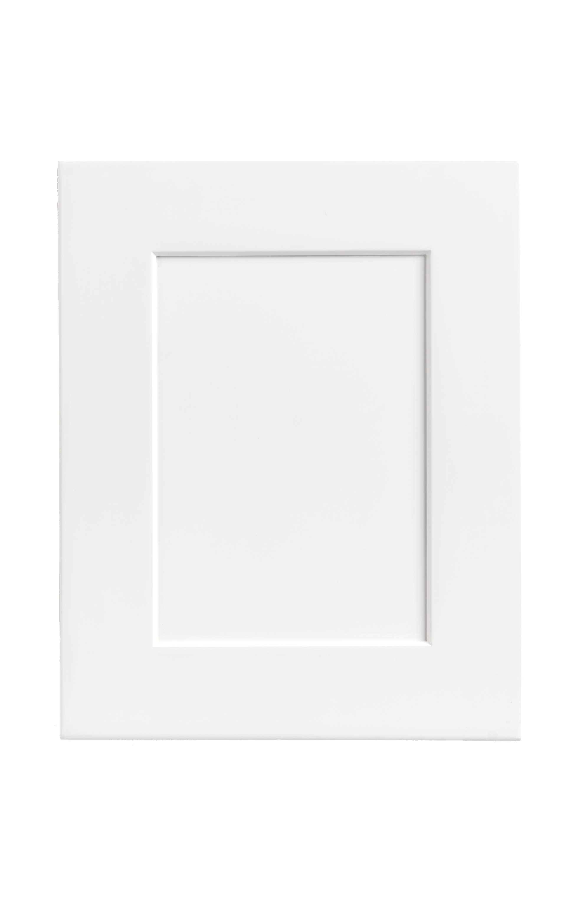 White Shaker Kitchen Cabinets Sample Door