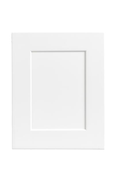 White Shaker Kitchen Cabinets Sample Door