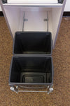 Trash Can Pull Out Base Modern Euro Slab Cabinet 18" - RTA Wholesalers