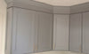 36" Tall Double Dark Gray Shaker Full Overlay Wall Cabinet - Double Door 24", 27", 30", 33" & 36" Wide