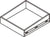 Inset Shaker Cabinet Roll Out Shelf 18" - 36"