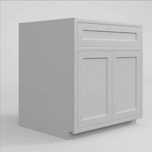 Bathroom Vanity Sink Base Tuscan Gray Inset Shaker Cabinets - 21" Deep - 24", 27", 30" & 36" Wide