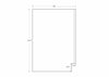 Vintage White Inset Raised Panel Microwave Base Cabinet - 27"
