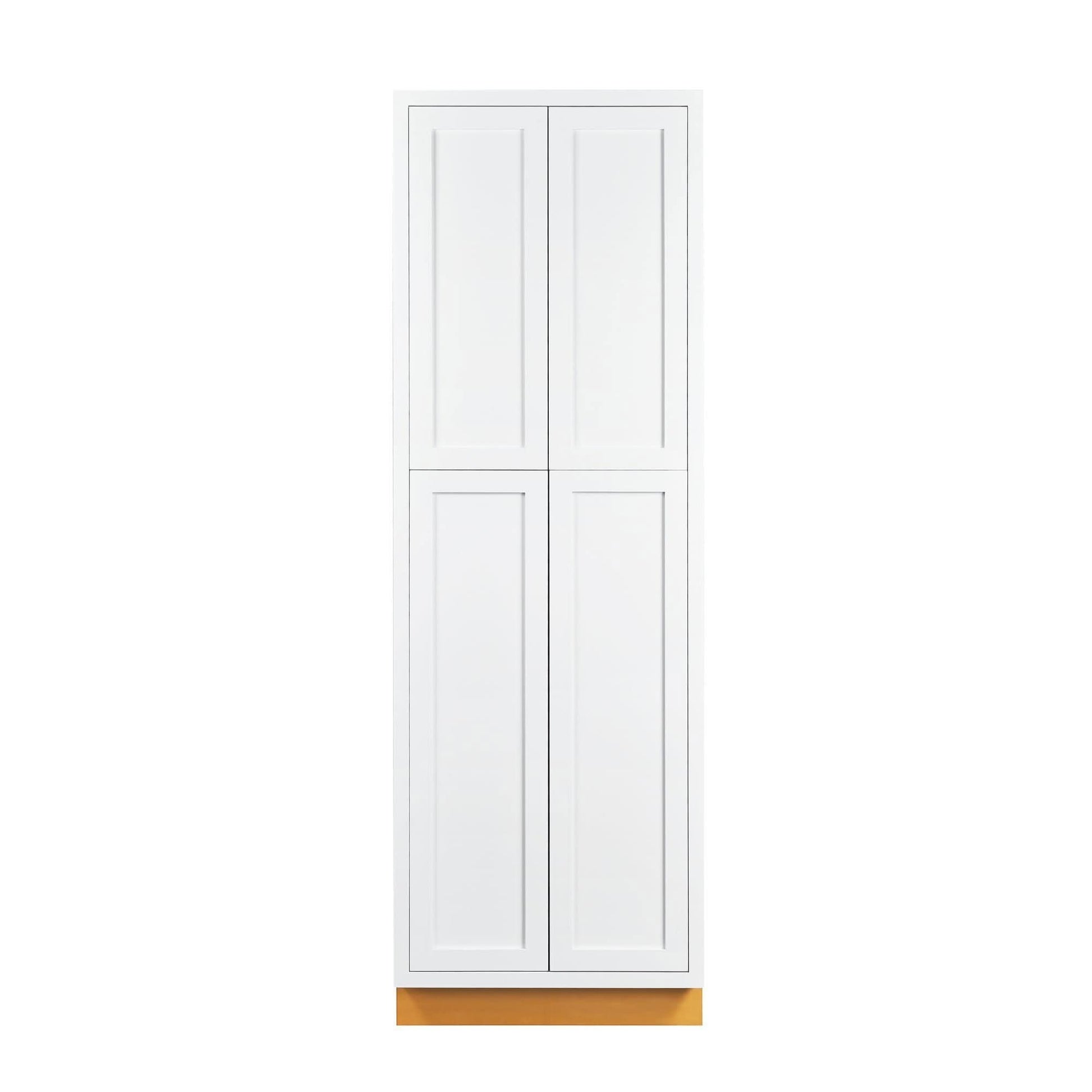 White Shaker Pantry Cabinet 93 Inch Tall