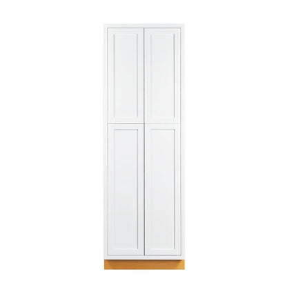 White Shaker Pantry Cabinet 93 Inch Tall