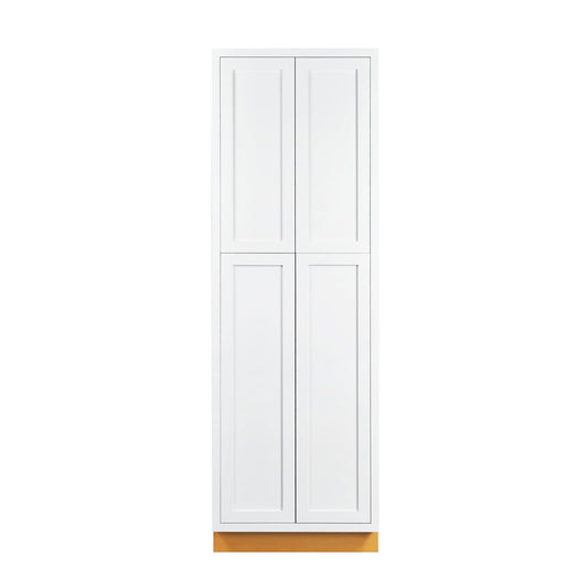 White Shaker Pantry Cabinet 93 Inch Tall