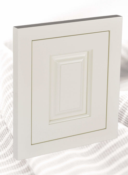 Sample Door Vintage White Inset Raised Panel