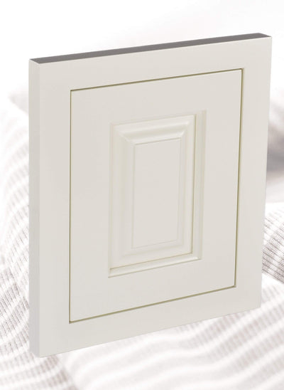Sample Door Vintage White Inset Raised Panel