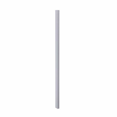 Wall Cabinet 36" Wide 24" Deep Light Gray Inset Shaker Refrigerator Wall Cabinet - Double Door 1.5" x 96" Face Frame D2WF1.596 Inset Kitchen Cabinets