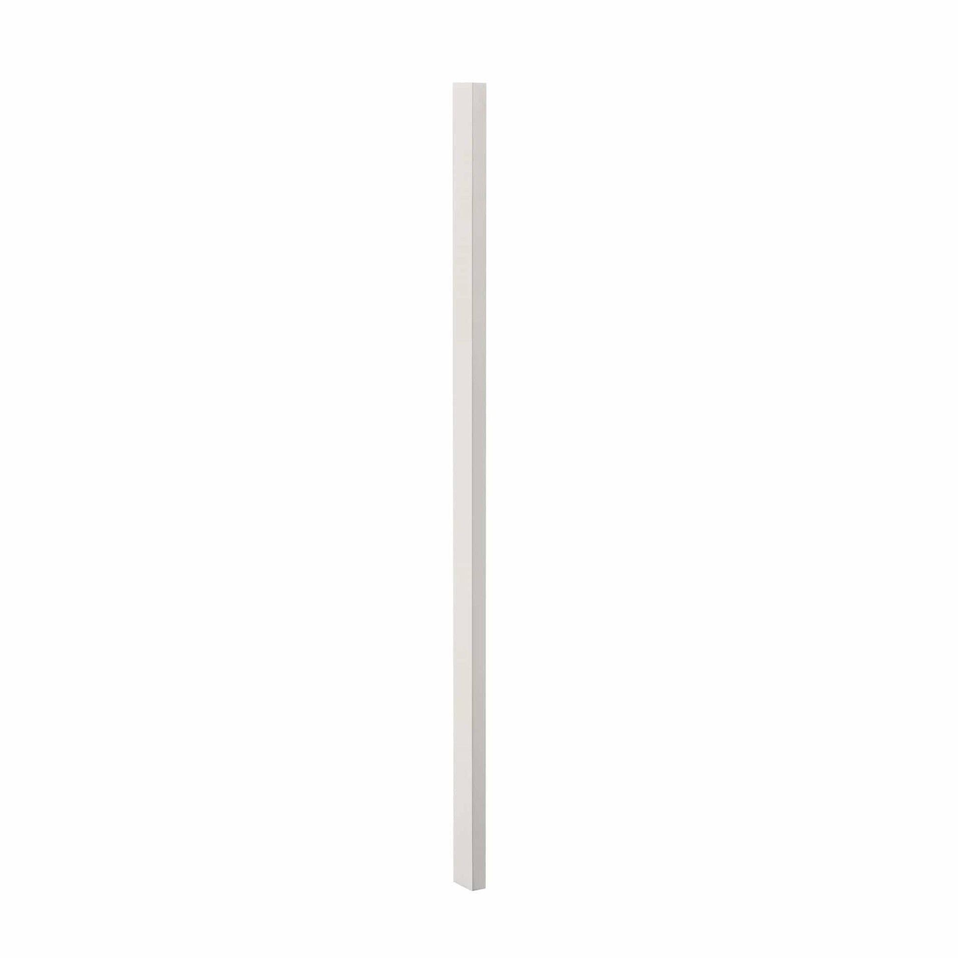 Wall Cabinet 36" Wide 24" Deep Vintage White Inset Raised Panel Refrigerator Wall Cabinet - Double Door D5WF1.596 Inset Kitchen Cabinets