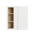 Blind Corner White Shaker 1-1/4" Overlay Wall Cabinet (left or right) 27" Wide by 30", 36" or 42" Tall
