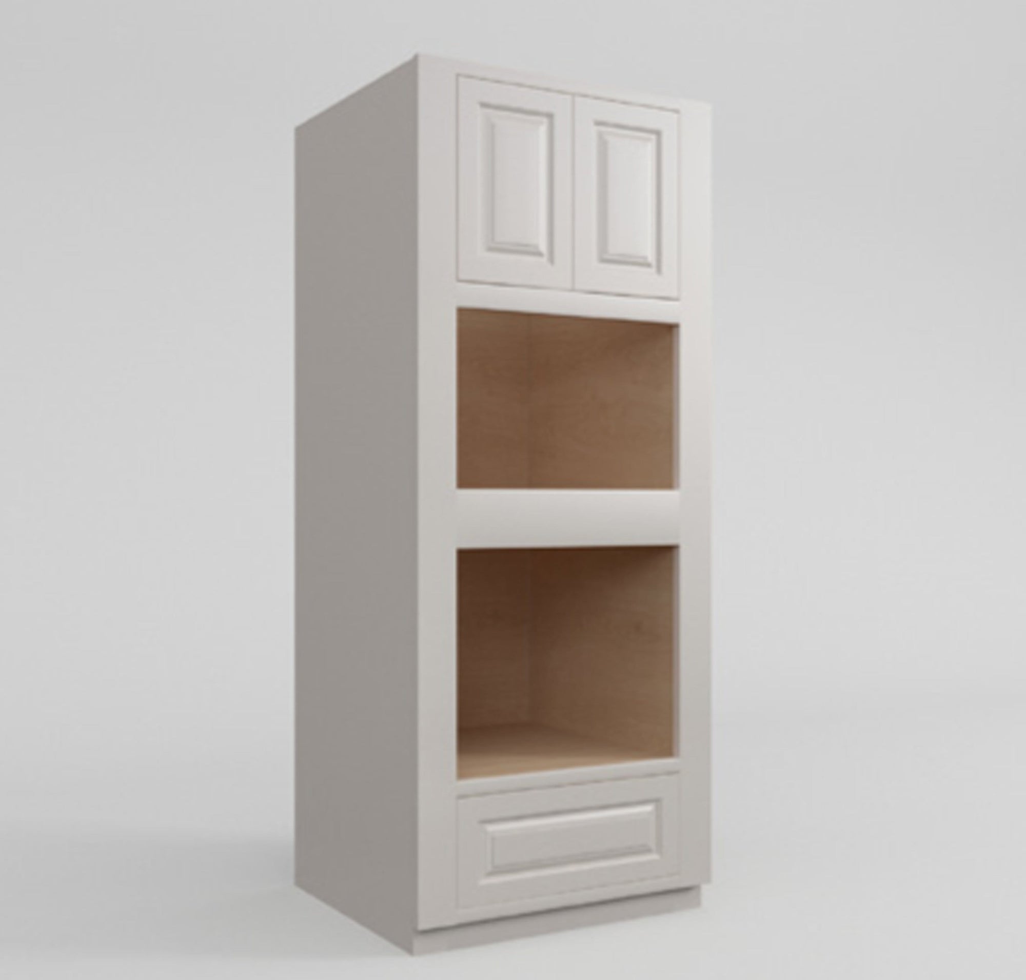 Wall Oven Vintage White Inset Raised Panel 31" Wide